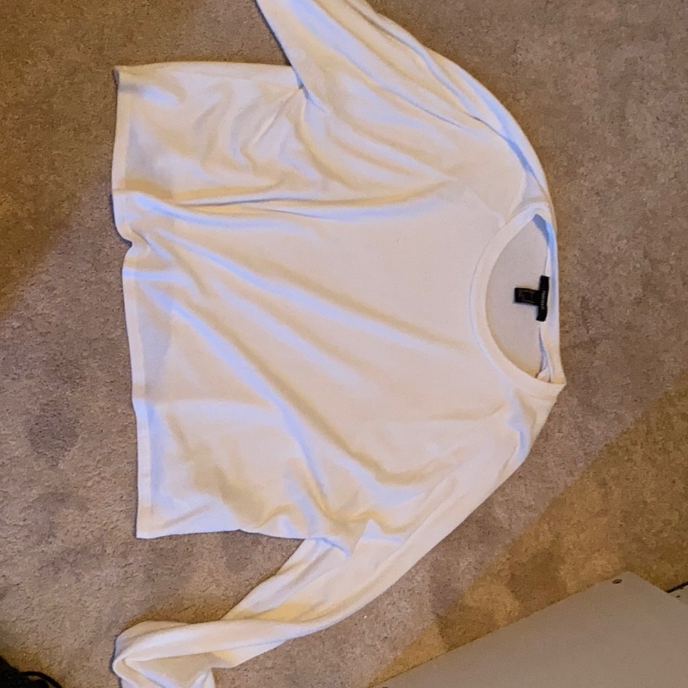 cute white long sleeve